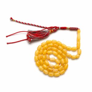 cap11.jpeg Natural Baltic Amber Misbah 23g 48Beads 7X11mm