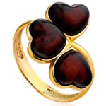Cherry Amber Ring