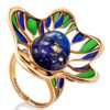 ekstravagantnoe_koltso_verona_iz_pozolochennogo_serebra_s_emalyu_ukrashennoe_yantaryem1.jpg Verona Enamel Ring Decorated with Amber