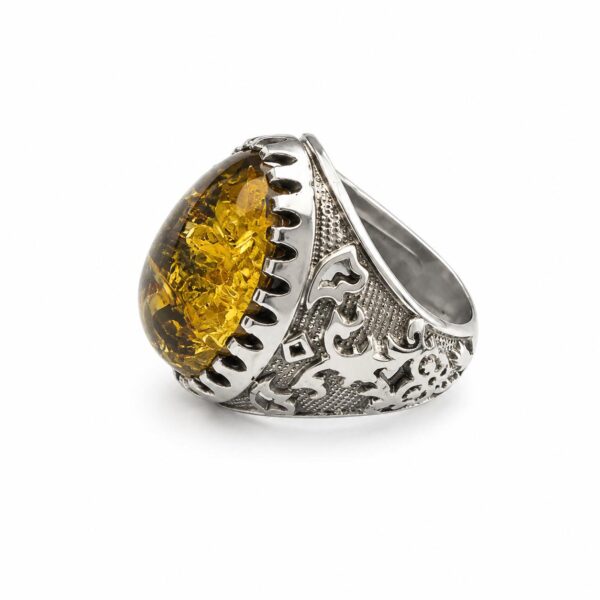 Yellow/Green Amber Rings