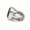 Royal Jade Cushion Rings