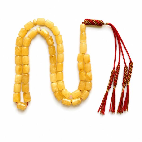 last2.jpeg Natural Baltic Amber Misbah 25g 48Beads 8X11mm