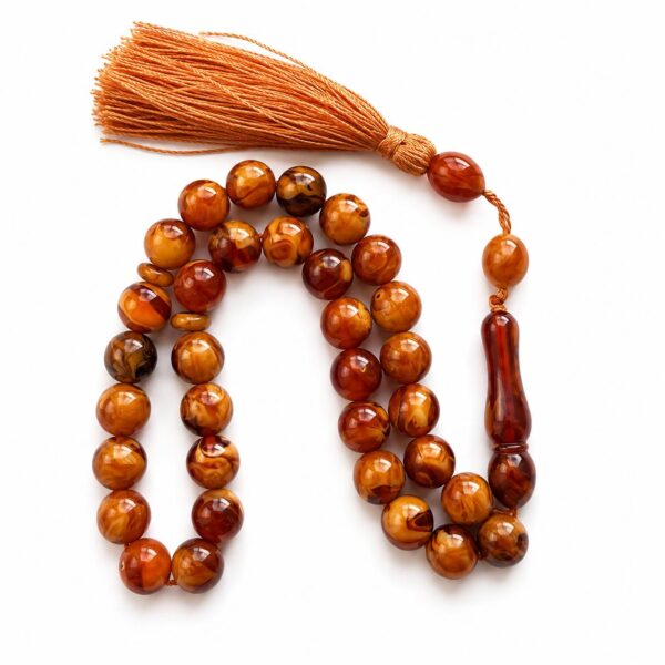 mis3.jpeg Golden Misk Misbah 33Beads 12mm