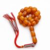 muc.jpeg Antique German Amber Misbah 24g 33Beads 9X12mm