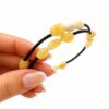 Golden Petals Amber Bracelets