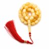 new21.jpeg Natural Baltic Amber Misbah 50g 51 Beads 10X14mm