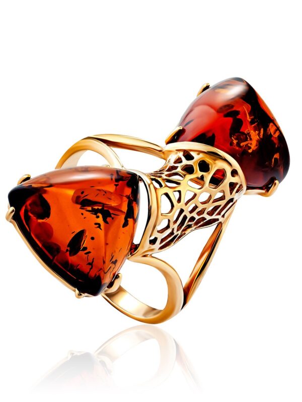 red4.jpg Large Natural Amber Ring