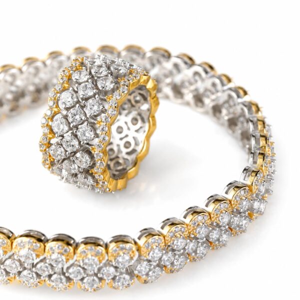 rib.jpeg Italian Design Zircon Set