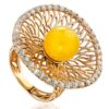 roskoshnoe_koltso_iz_pozolochennogo_serebra_s_tsirkonami_i_yantaryem_venera1.jpg Zircon&Honey Amber Ring