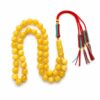rou10.jpeg Natural Baltic Amber Misbah 22g 48Beads 9mm