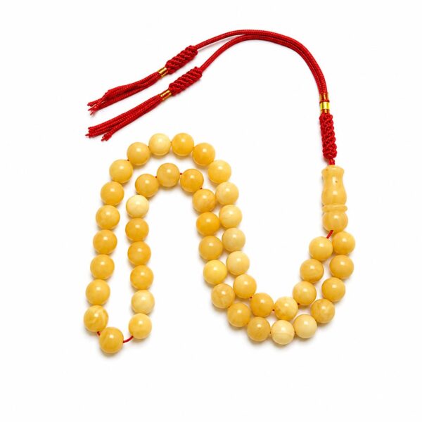 rou3.jpeg Natural Baltic Amber Misbah 20g 45Beads 9mm