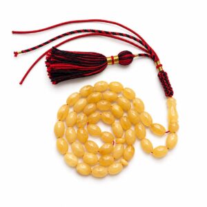 sal3.jpeg Natural Baltic Amber Misbah 23g 45Beads 8X12mm