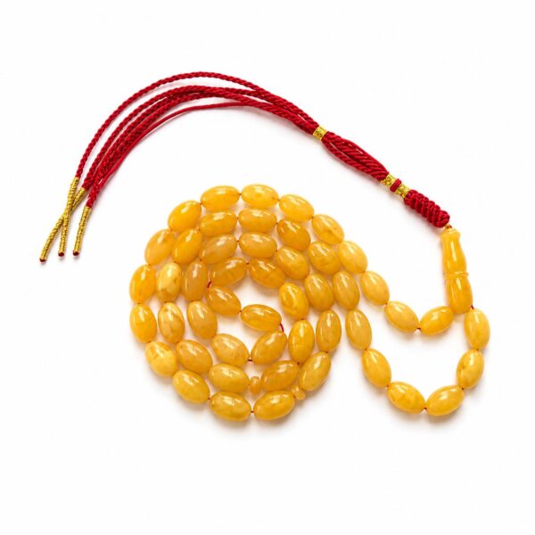sal7.jpeg Natural Baltic Amber Misbah 32g 48Beads 9X13mm