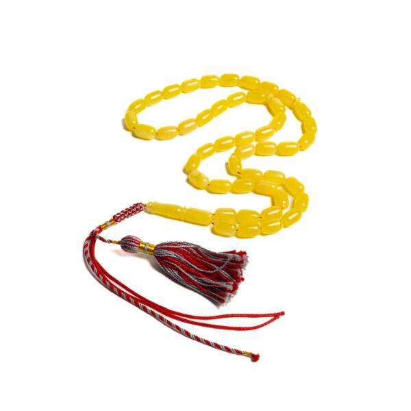 wpg2-1.jpeg Natural Baltic Amber Misbah 29g 49 Beads 13X8mm